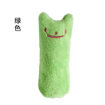 Teeth Grinding Catnip Toys Funny Interactive Plush