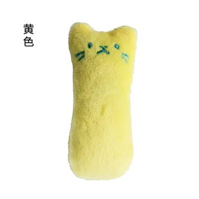 Teeth Grinding Catnip Toys Funny Interactive Plush