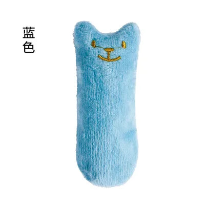 Teeth Grinding Catnip Toys Funny Interactive Plush